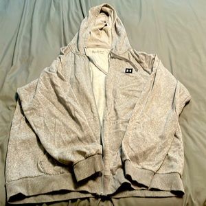 Under armour zip up hoodie